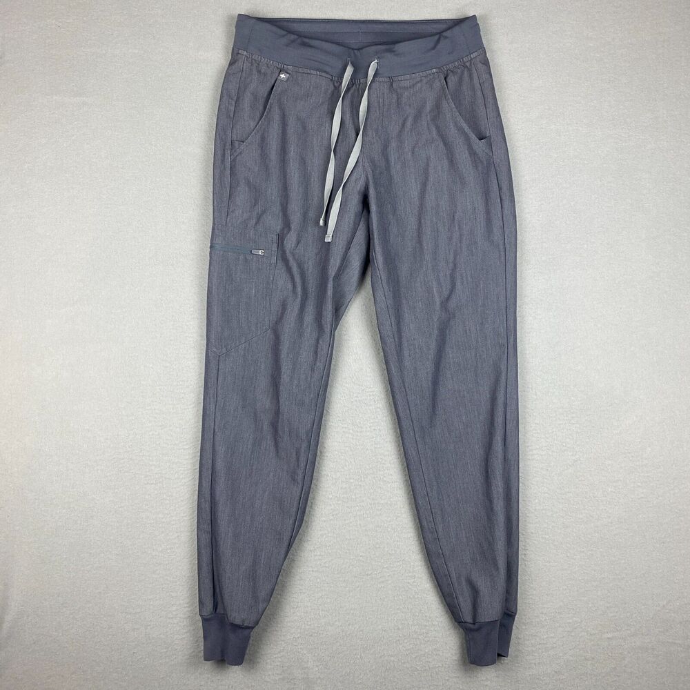 Figs Technical Collection Women's Small Zamora 2.0 Jogger Scrub Pants Graphite